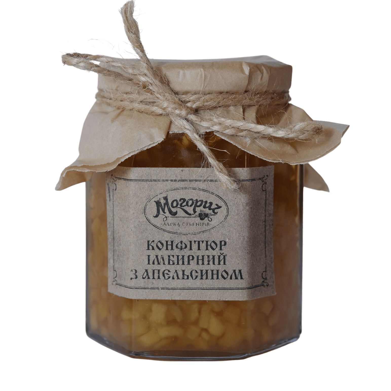 Конфітюр імбирний з апельсином