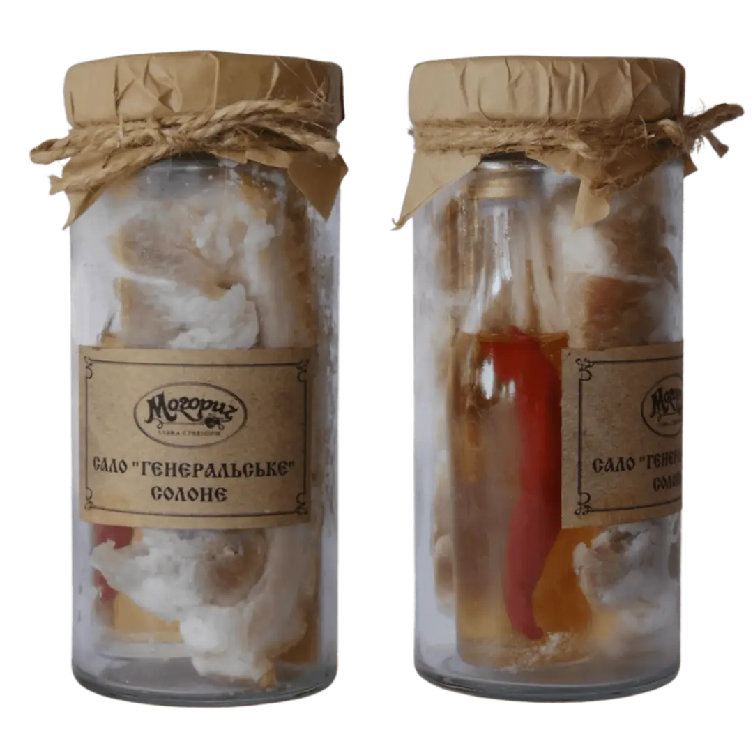 Сало генеральське з міні настоянкою